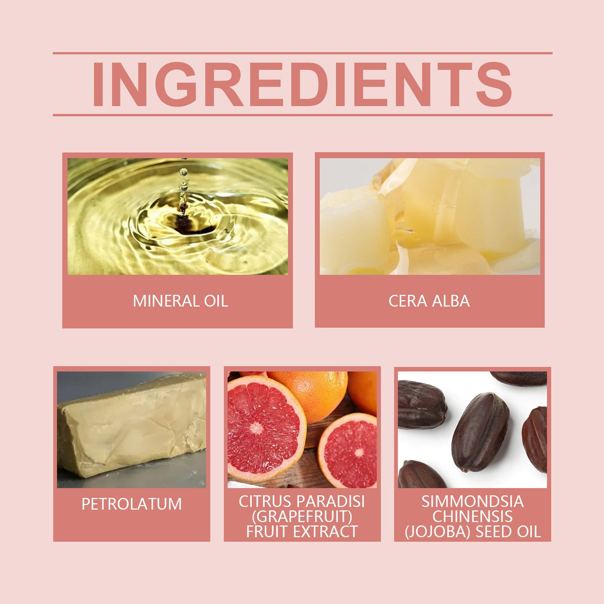 Grapefruit Lip Mask for Dry, Dull Lips Overnight