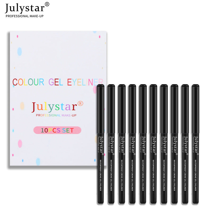 Colored Eyeliner Pencil Set for Bold Graphic Eye Looks
