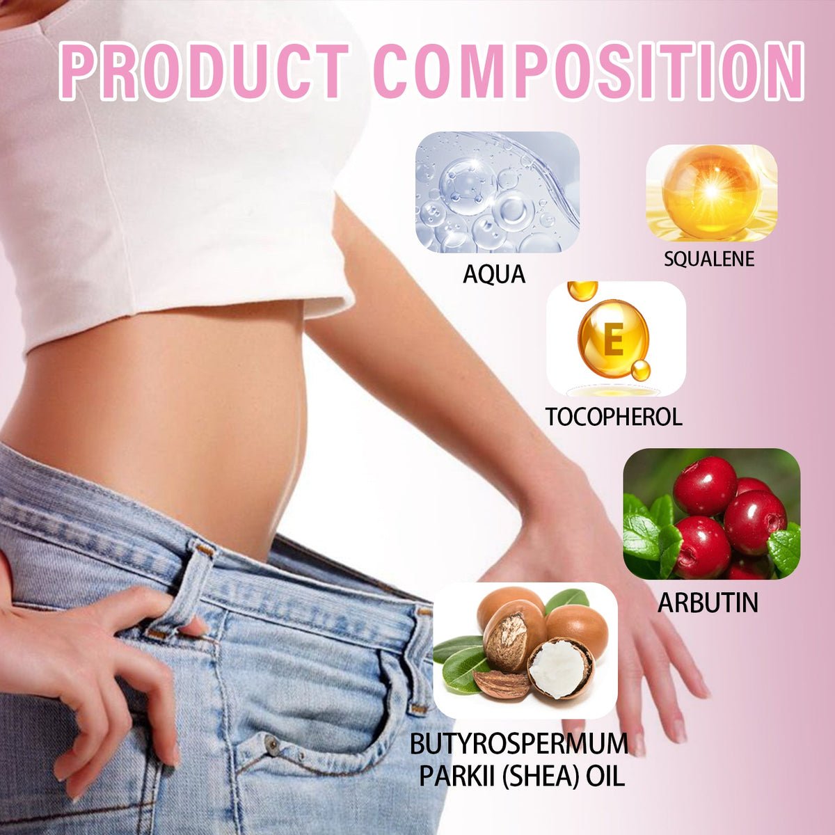 Anti Cellulite Cream for Thighs and Belly Firming