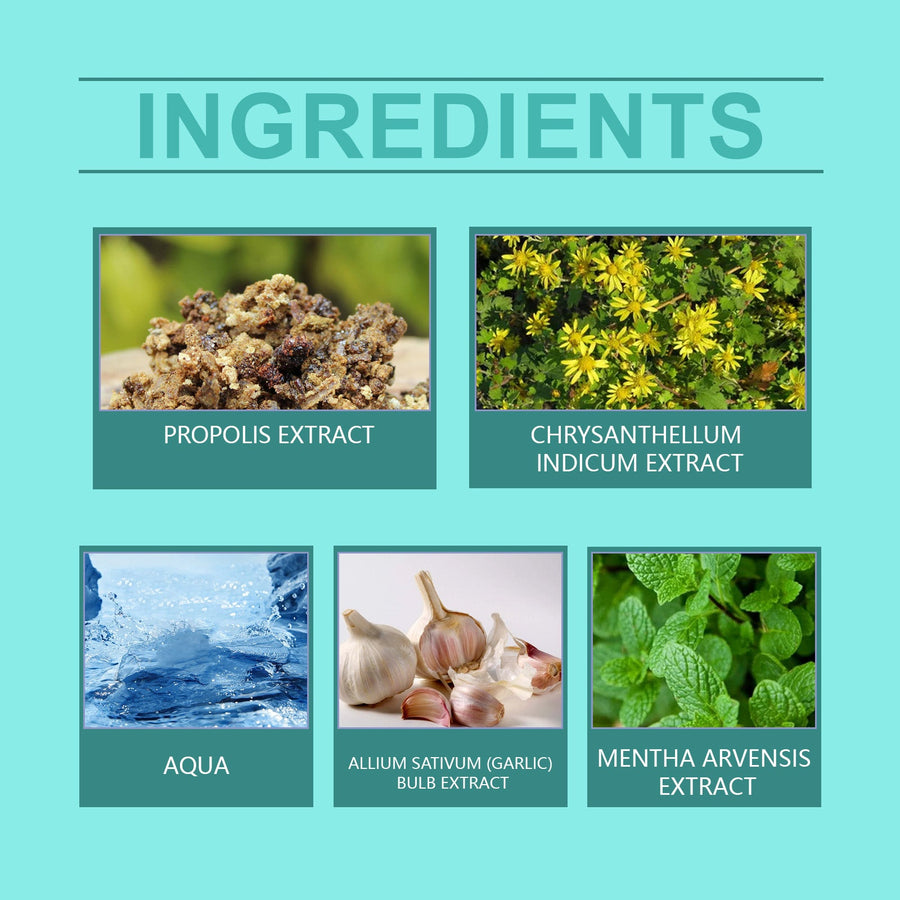 Herbal Brightening Mouthwash — Foaming 360° Care for Whiter