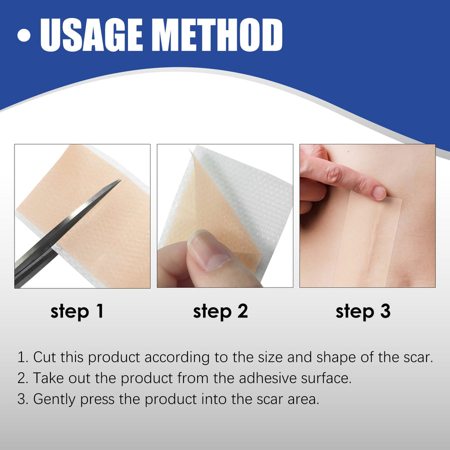Silicone Scar Sheets for Smooth, Less Visible Scars