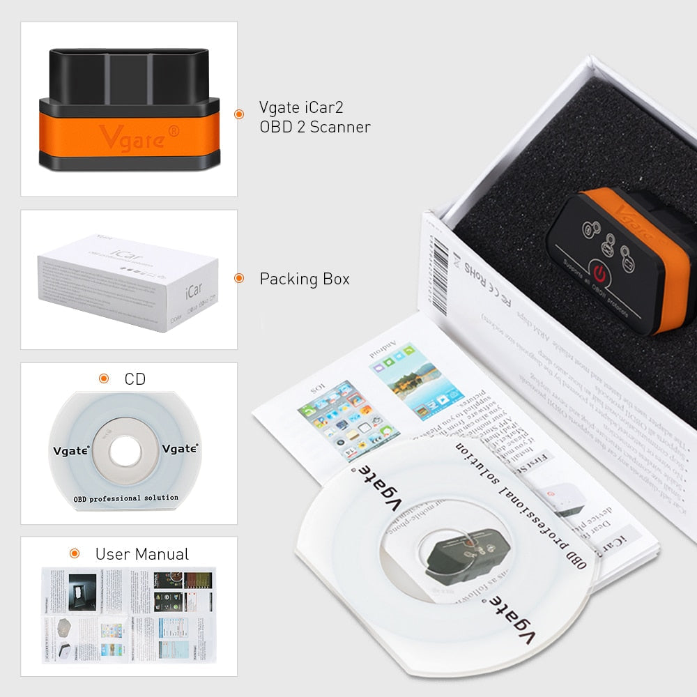 OBD2 Scanner – Wireless Diagnosis for iOS, Android, PC & Mac