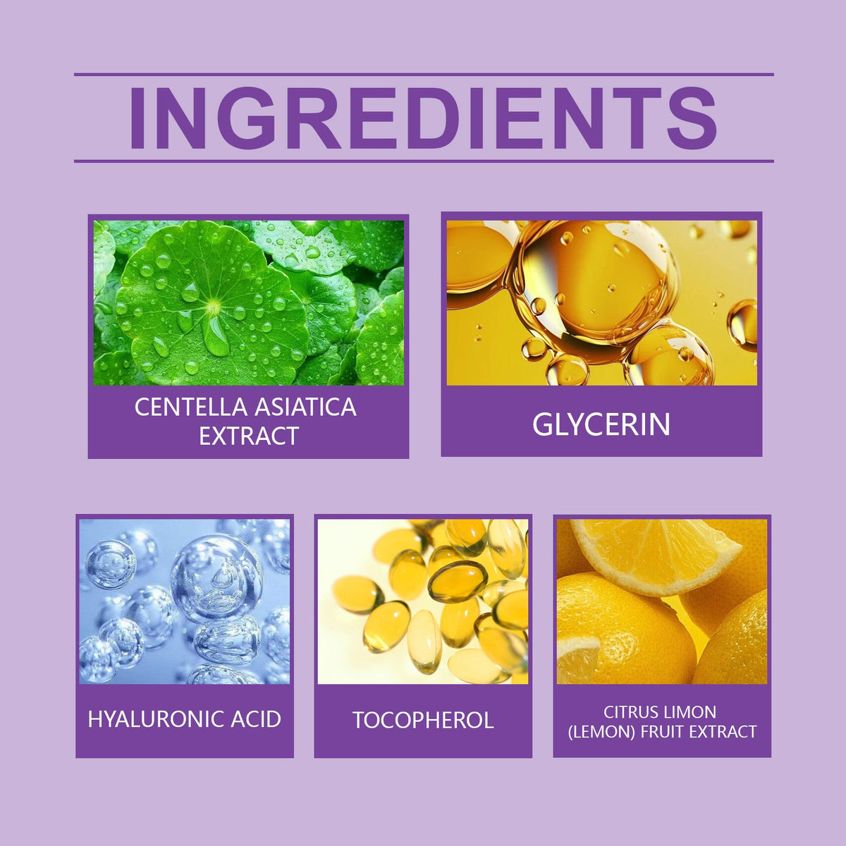 CICA Hyaluronic Acid Face Moisturizer for Firming Skin