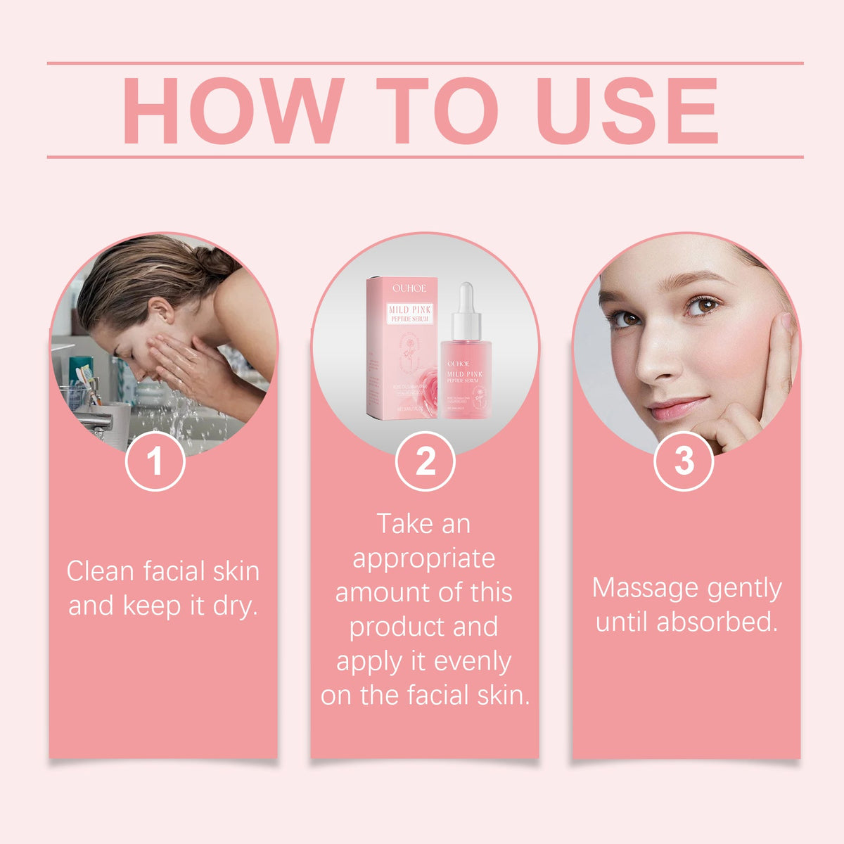 Rose Peptide Essence for Dull, Uneven Skin Tone