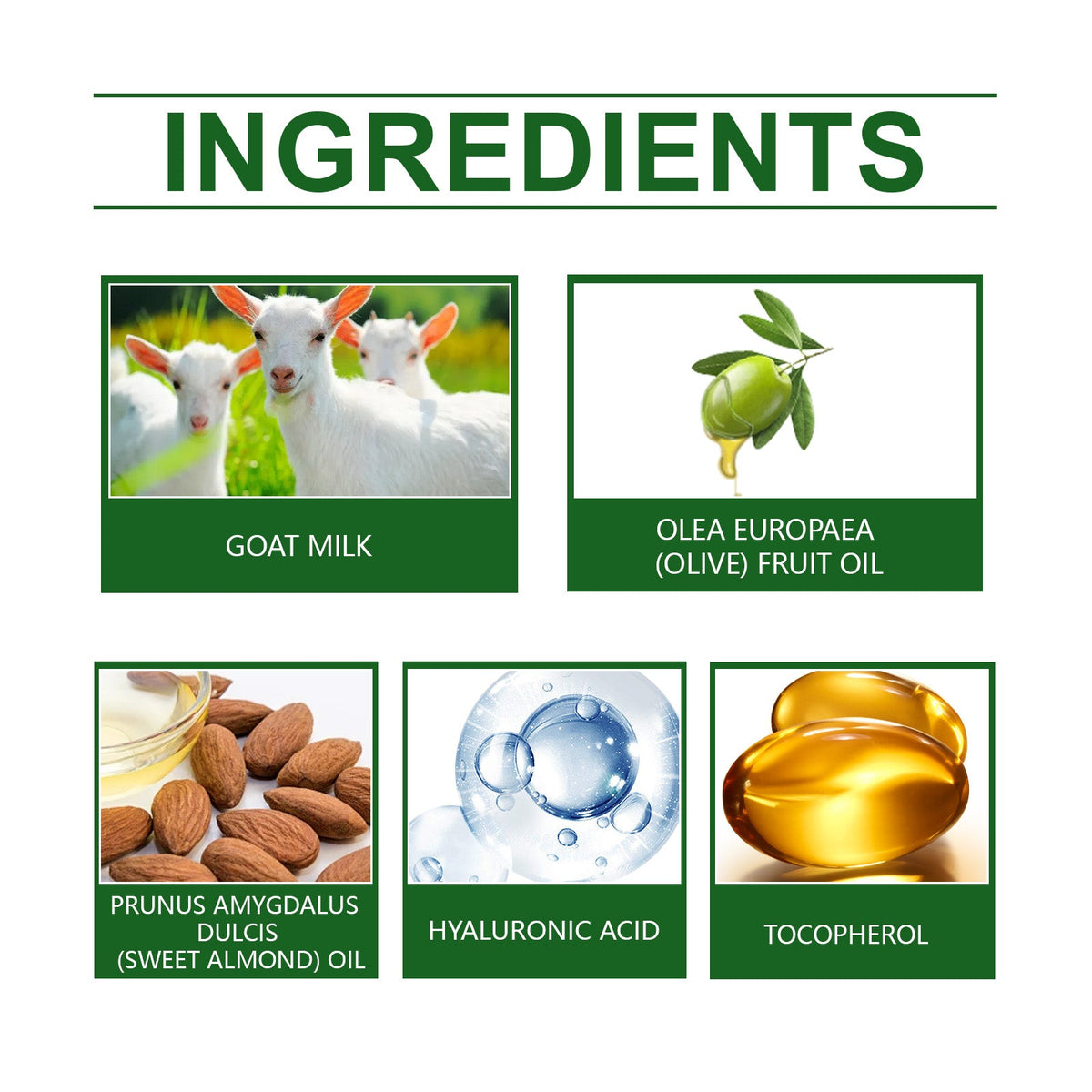 Goat Milk Cream for Dry Skin & Elasticity Repair