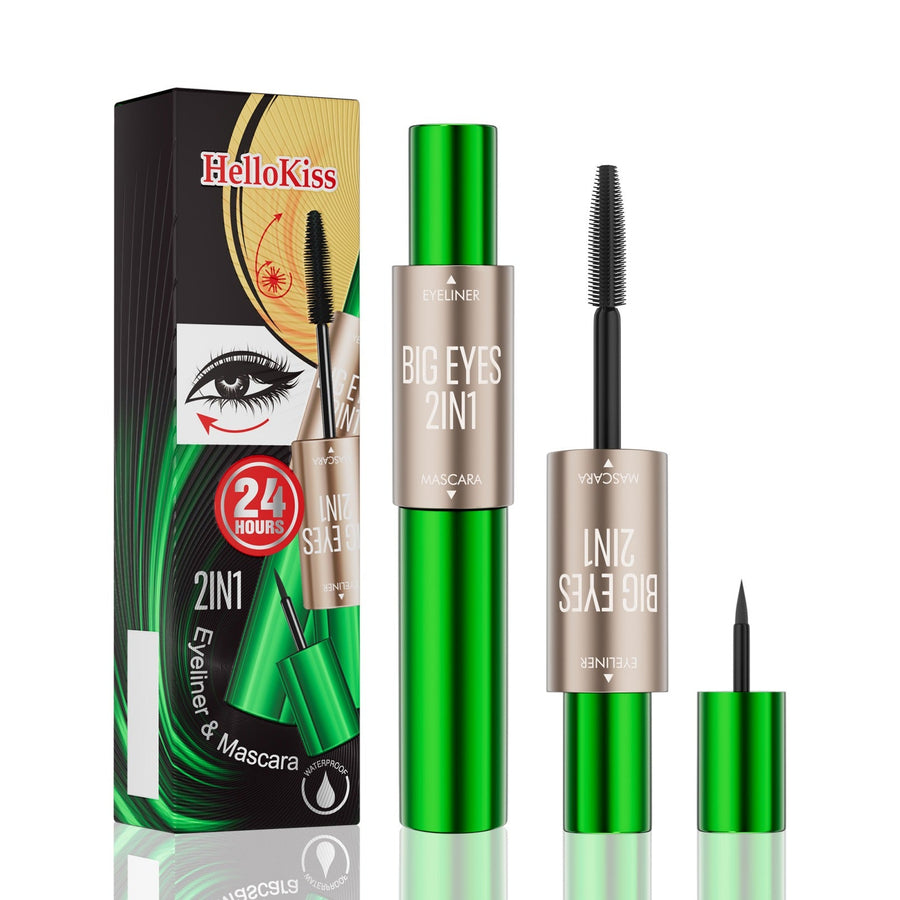 2-in-1 Mascara & Eyeliner for Long, Defined Eye Looks