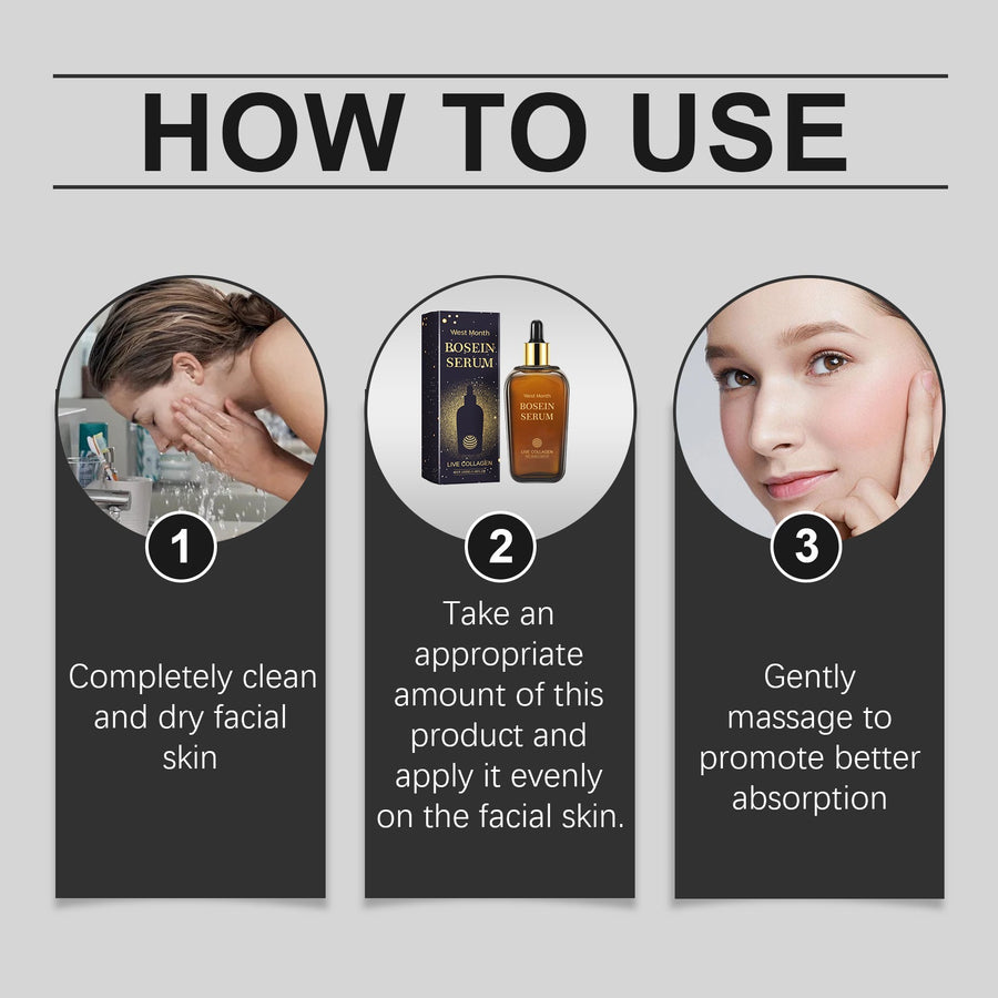 Bosin Collagen Face Serum for Deep, Long-Lasting Moisture
