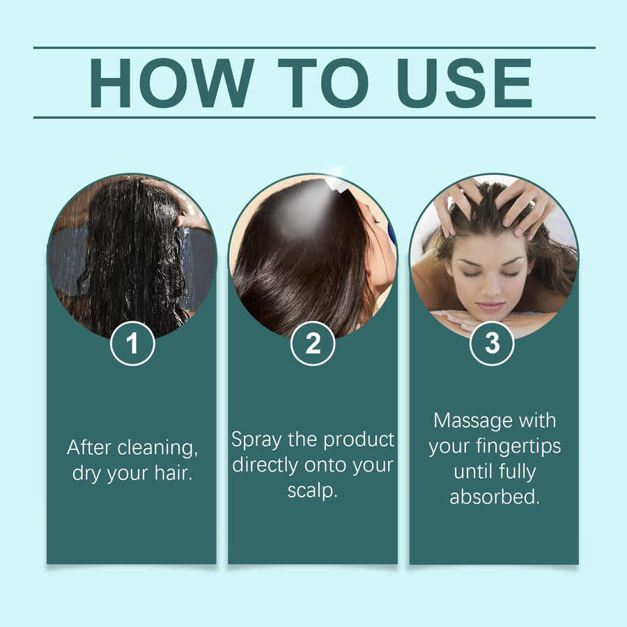 Scalp Treatment Spray for Dry, Itchy Scalp Relief