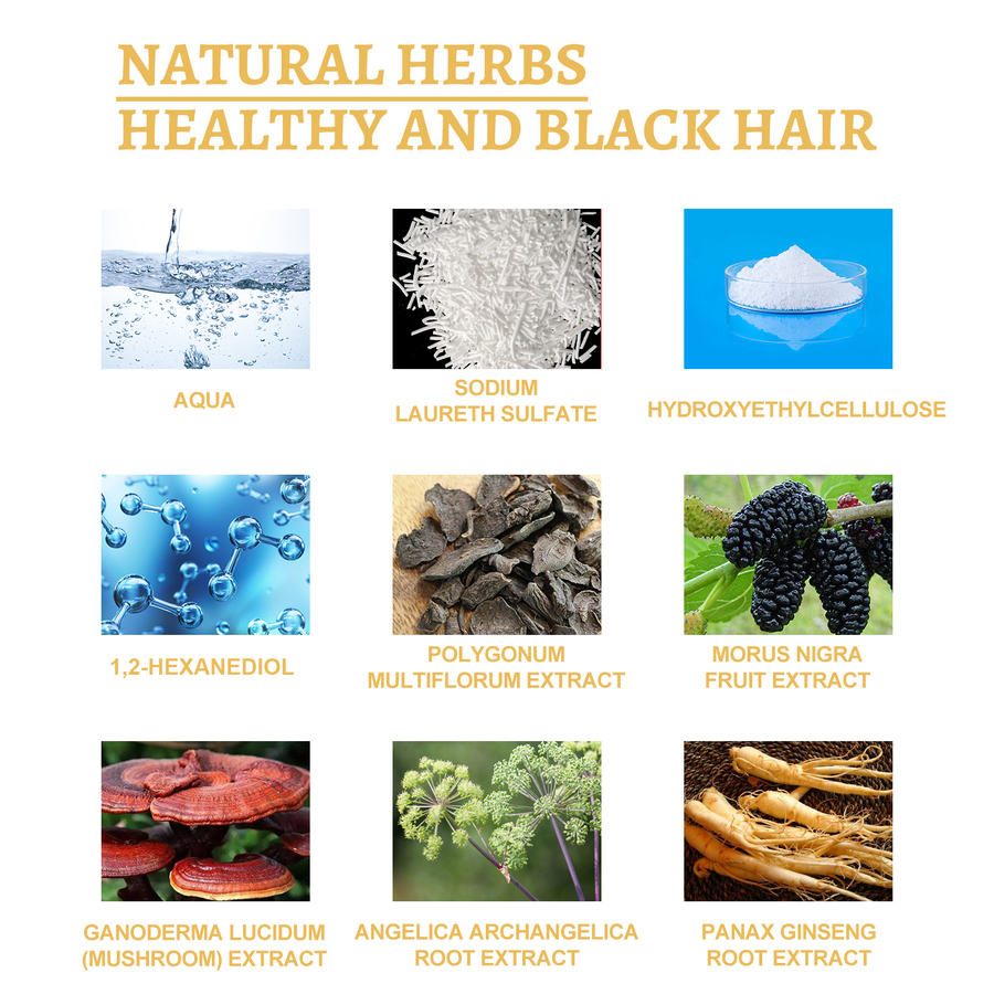 Ganoderma Hair Essence for Gray Hair & Scalp Care