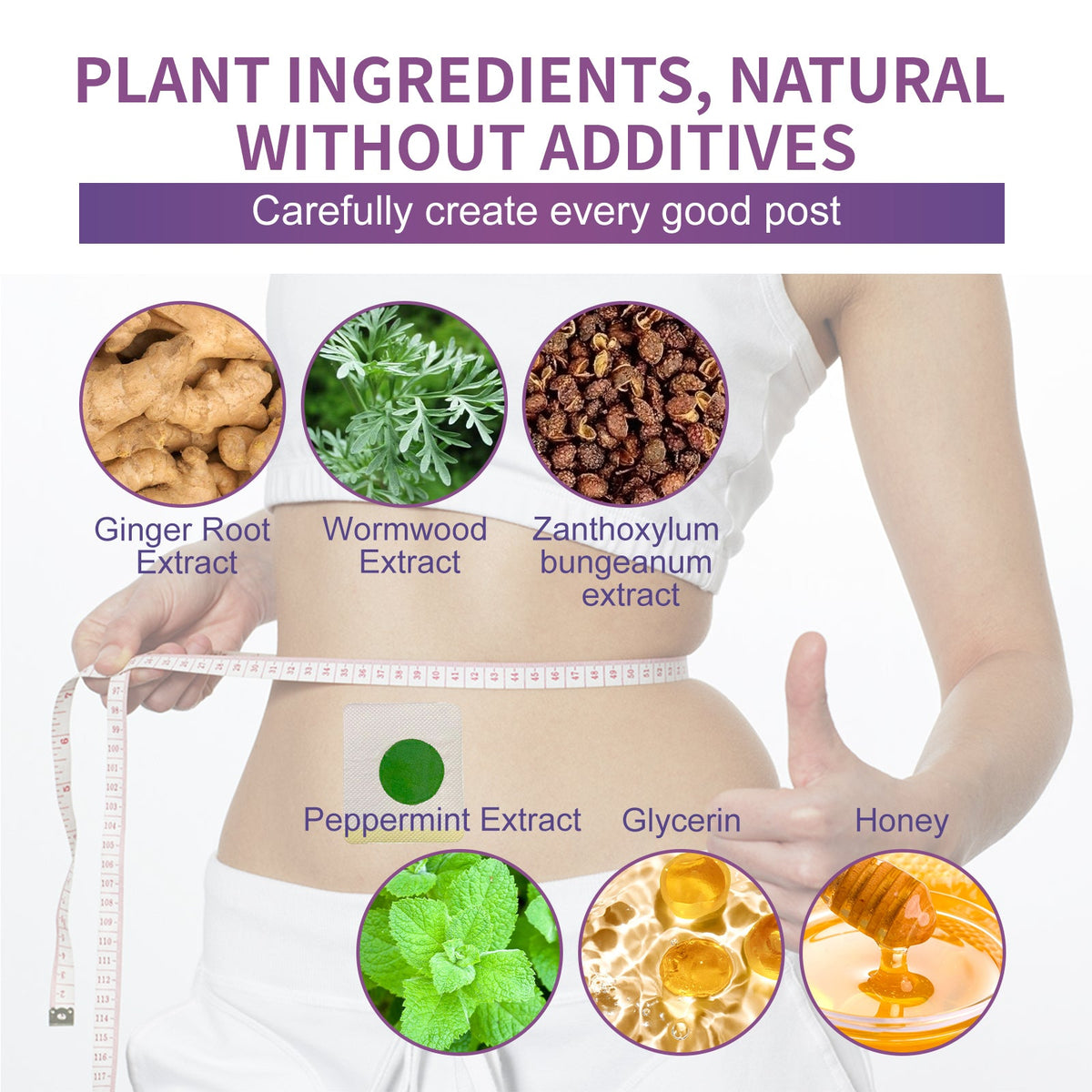 Slimming Body Patch for Belly and Leg Tightening