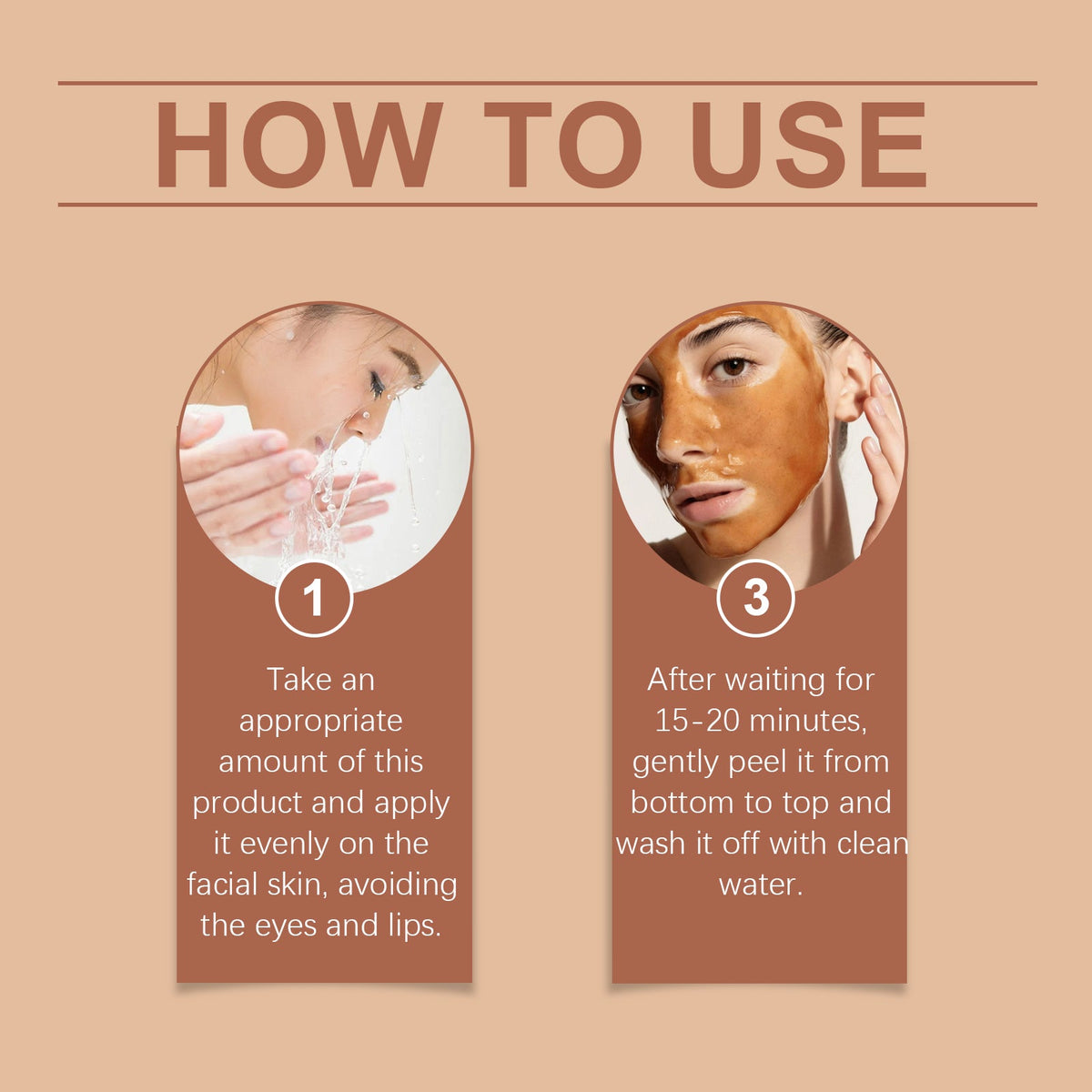 Peel-Off Facial Mask for Smooth, Hydrated Radiant Skin