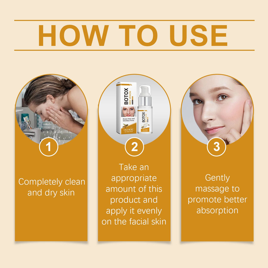 Bee Venom Facial Lotion for Firming & Wrinkle Care