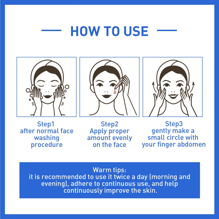 Collagen Face Essence Serum for Visible Fine Line Repair