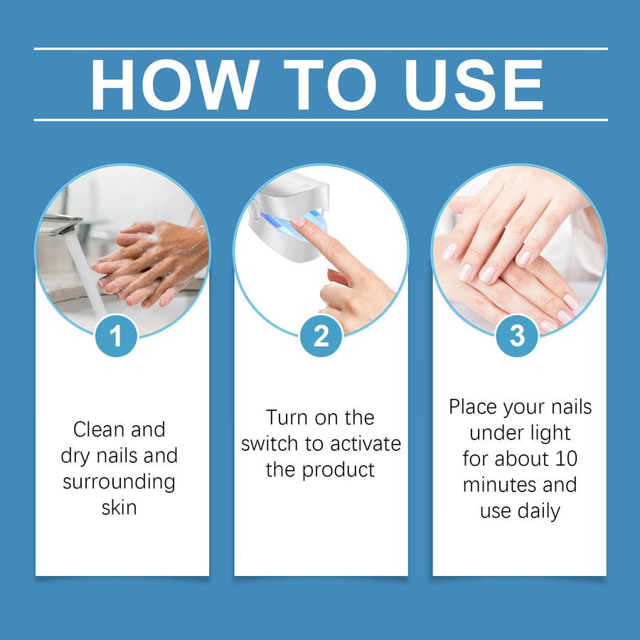 Nail Repair Device for Damaged Nail Care at Home Use