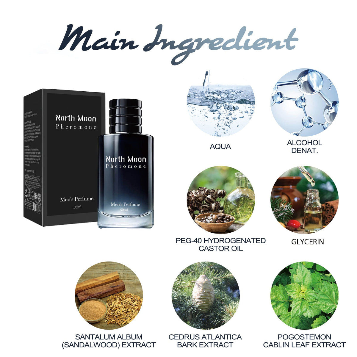 Men's Perfume Fresh Long-Lasting Fragrance for Dates