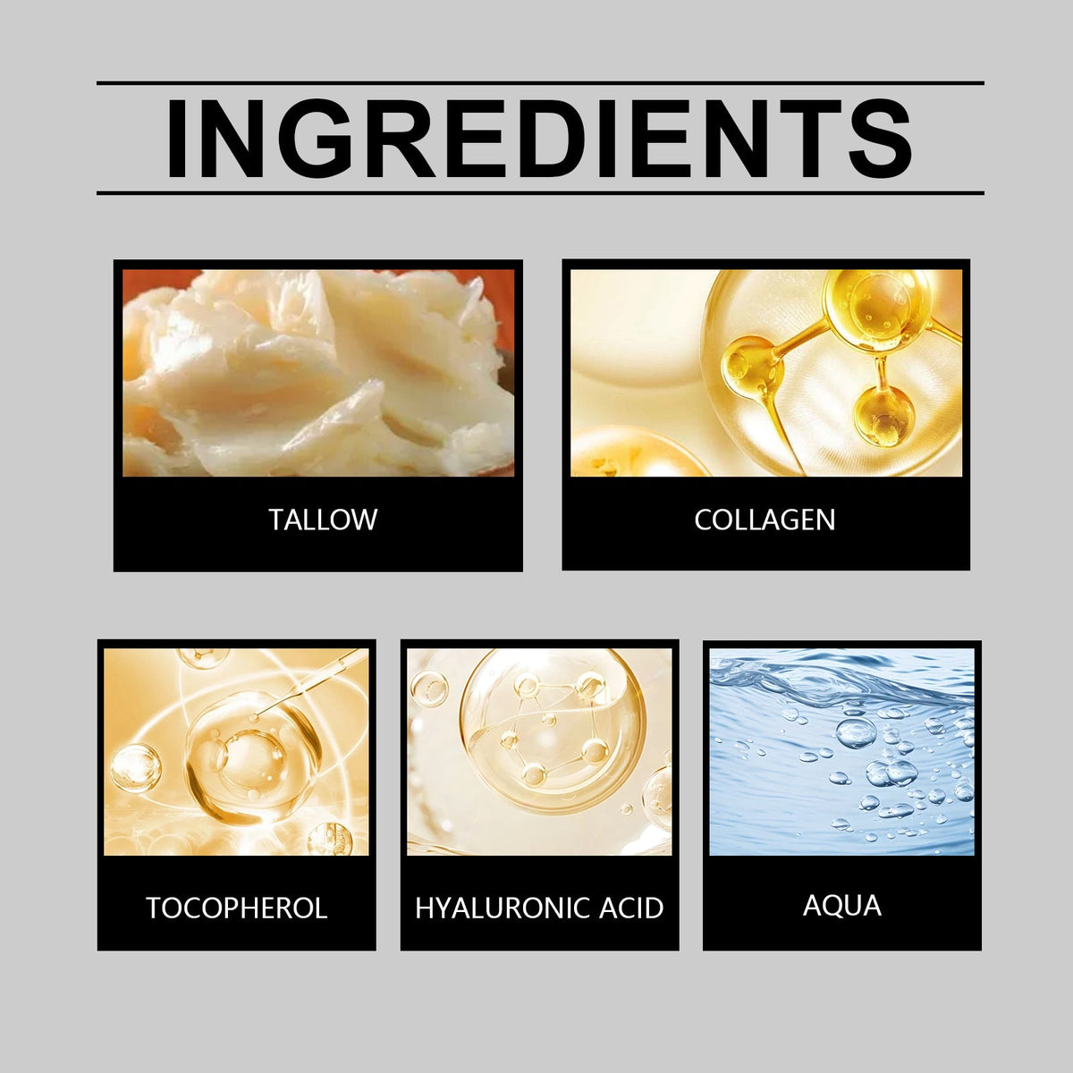 Men's Firming Cream With Grass-Fed Tallow For Fine Lines