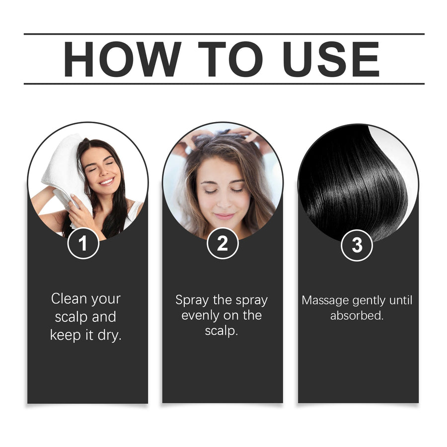 Scalp Moisturizing Spray for Thicker-Looking Hair