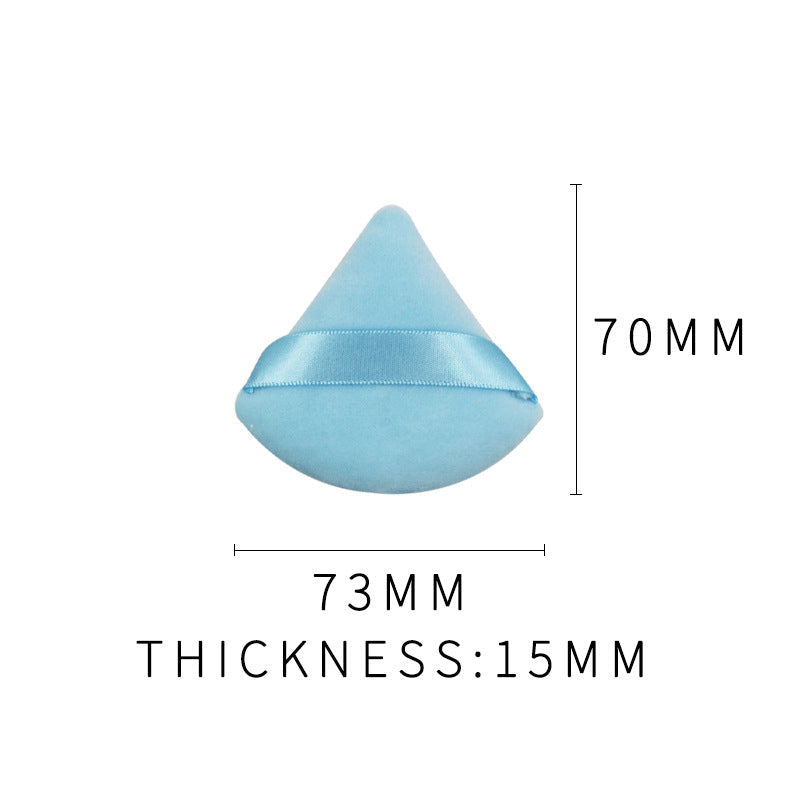Triangle Powder Puff for Precise Makeup Setting Tool
