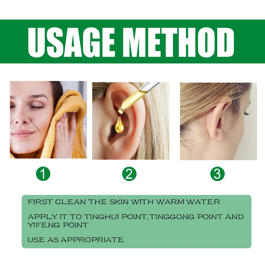 Ear Drops for Tinnitus Relief — Deep Penetration, Soothing