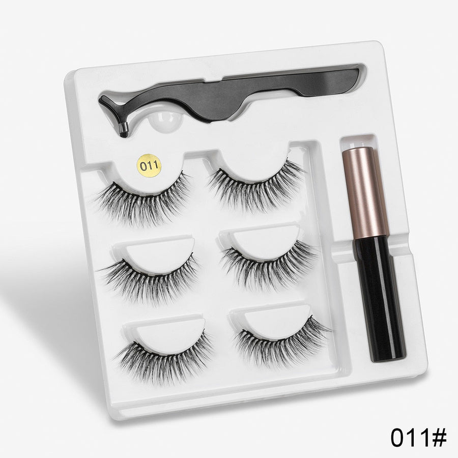 Magnetic Lash Kit: No-Glue Lashes & Waterproof Eyeliner
