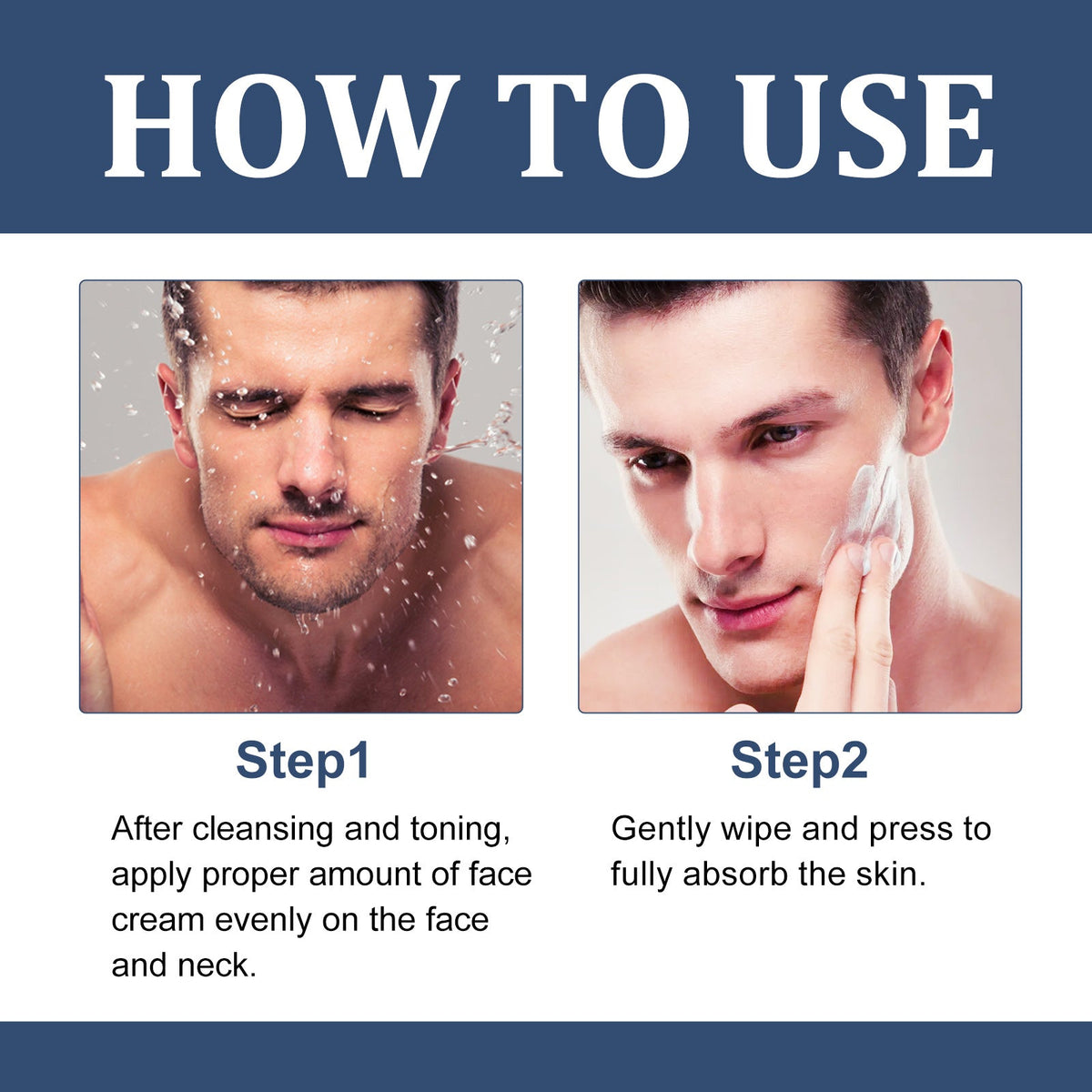 Men's Face Cream for Wrinkles, Dark Circles & Dry Skin