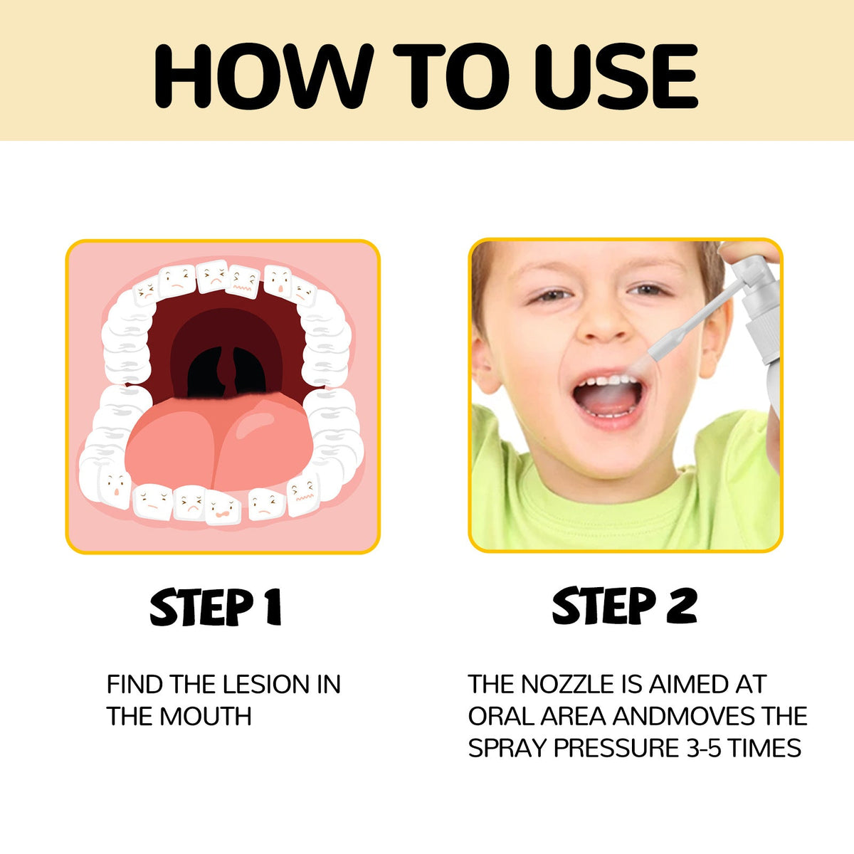 Children’s Probiotic Tooth Spray — Whiter Teeth & Fresh Breath