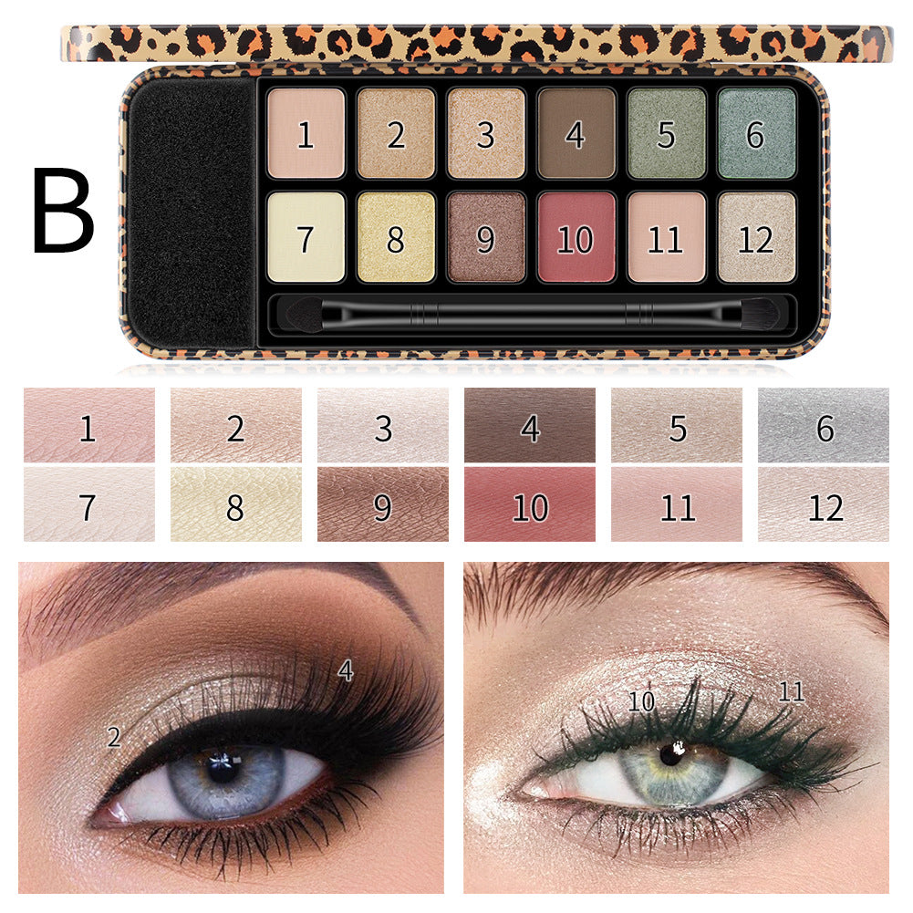 Leopard Eyeshadow Palette for Versatile Eye Looks