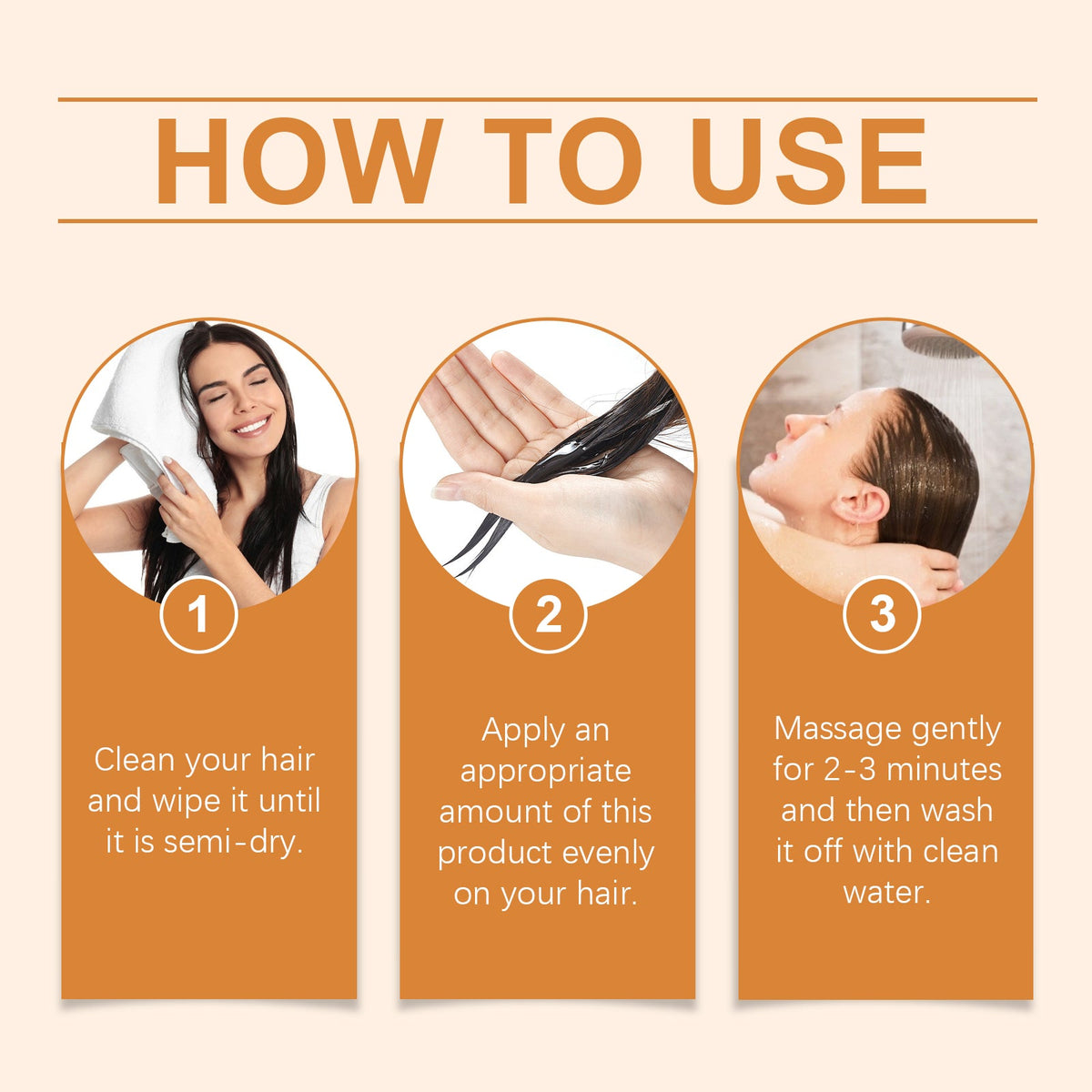 Keratin Hair Mask for Smooth, Shiny, Manageable Hair