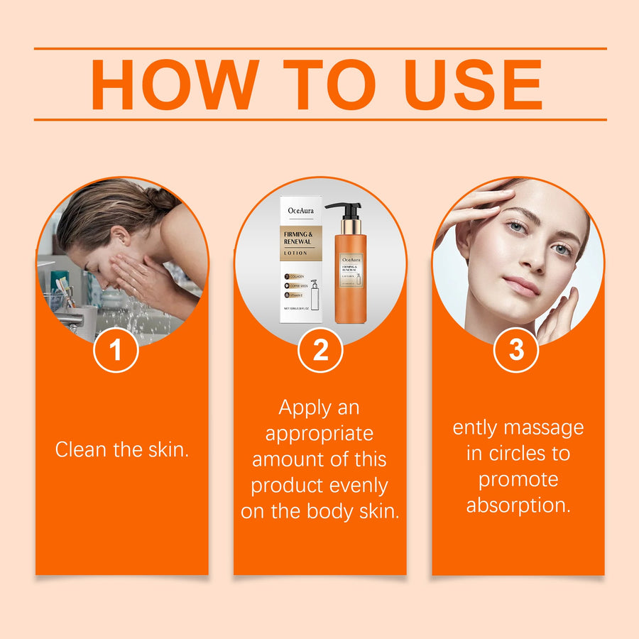 Firming Facial Lotion for Fine Lines and Radiant Skin
