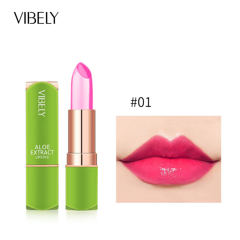 Aloe Vera Color-Changing Jelly Lipstick Moisture Shine