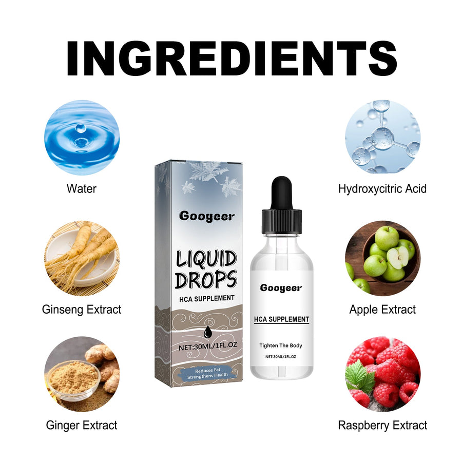 HCA Liquid Drops for Waist & Thigh Toning | Body Firming