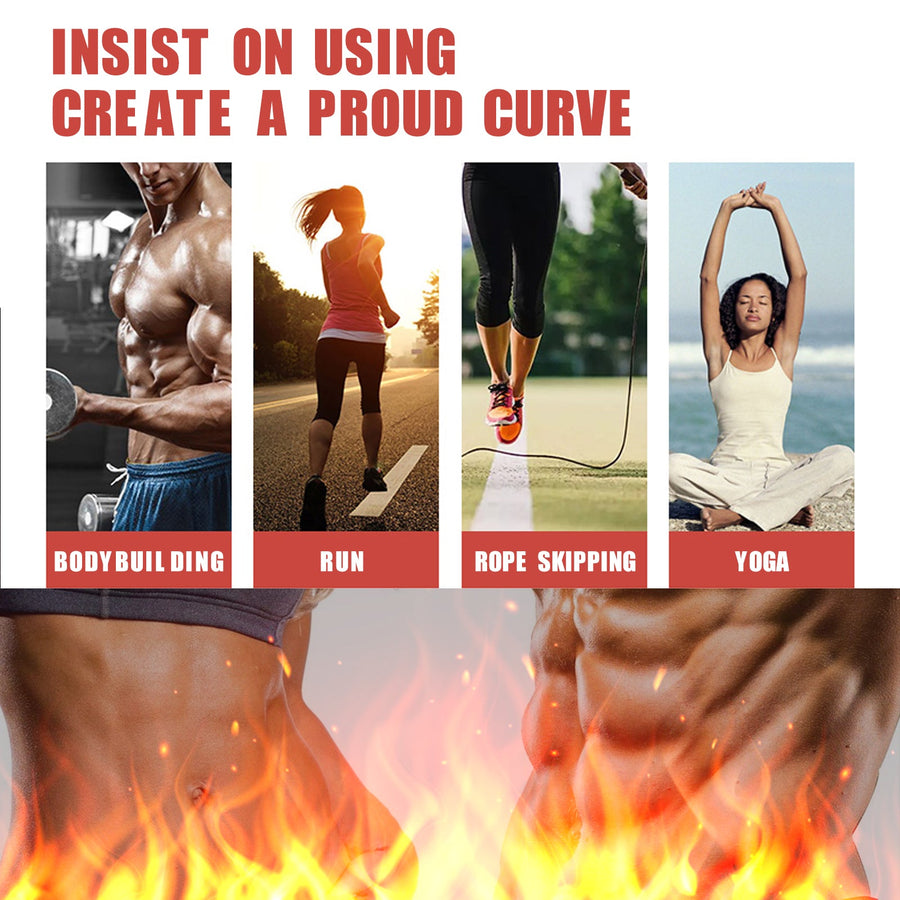 Abdominal Sculpting Cream for Warming Workout Sweat