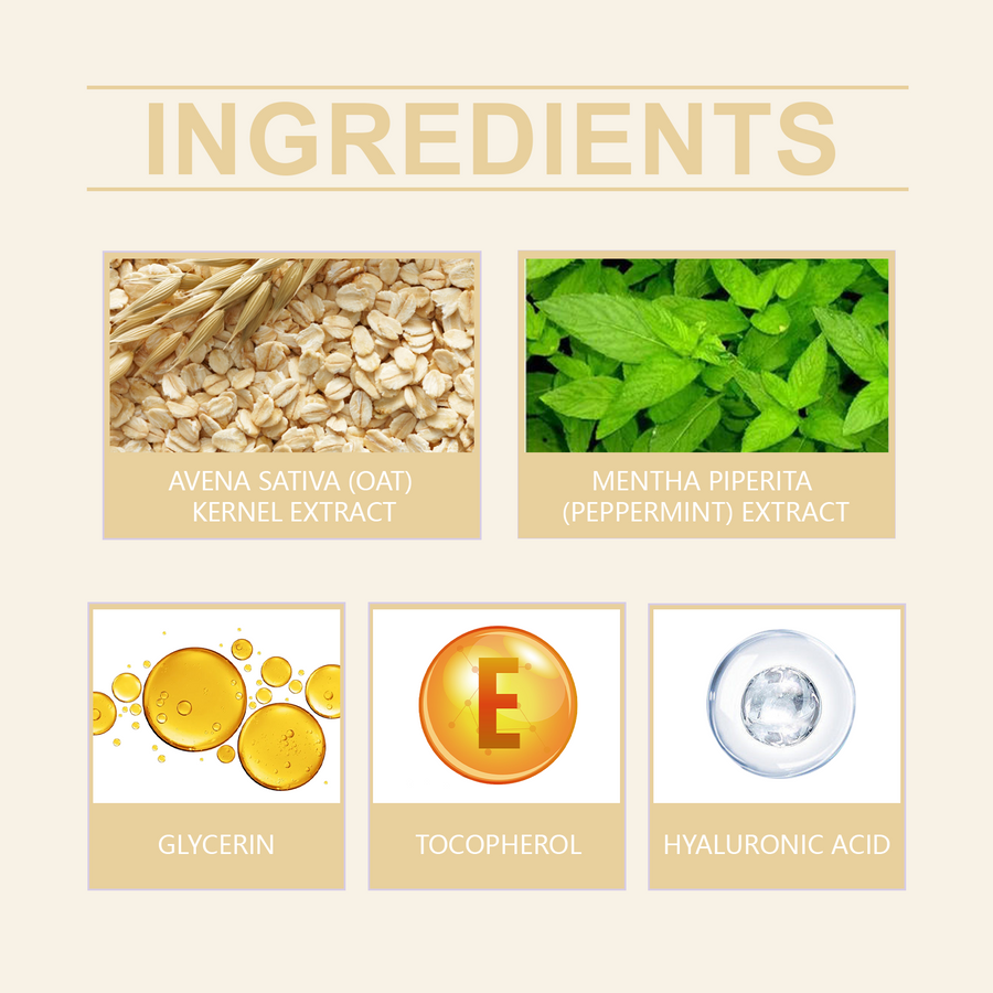 Oat Gel Moisturizer for Dry Sensitive Skin Relief