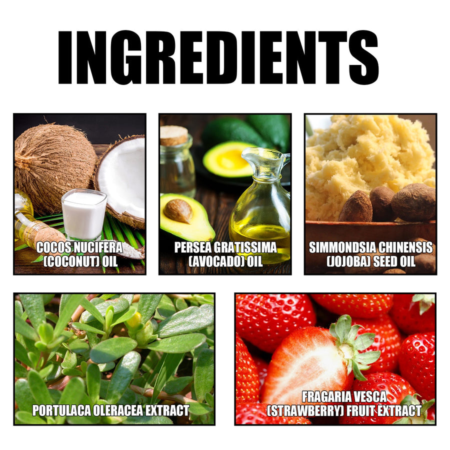 Strawberry Face Scrub for Dry, Flaky Skin Relief
