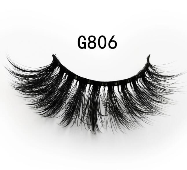 3D Mink False Eyelashes — Dramatic Volume & Thickness, 5 Pairs
