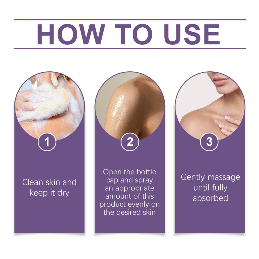 Magnesium Body Spray for Quick, Non-Sticky Moisture
