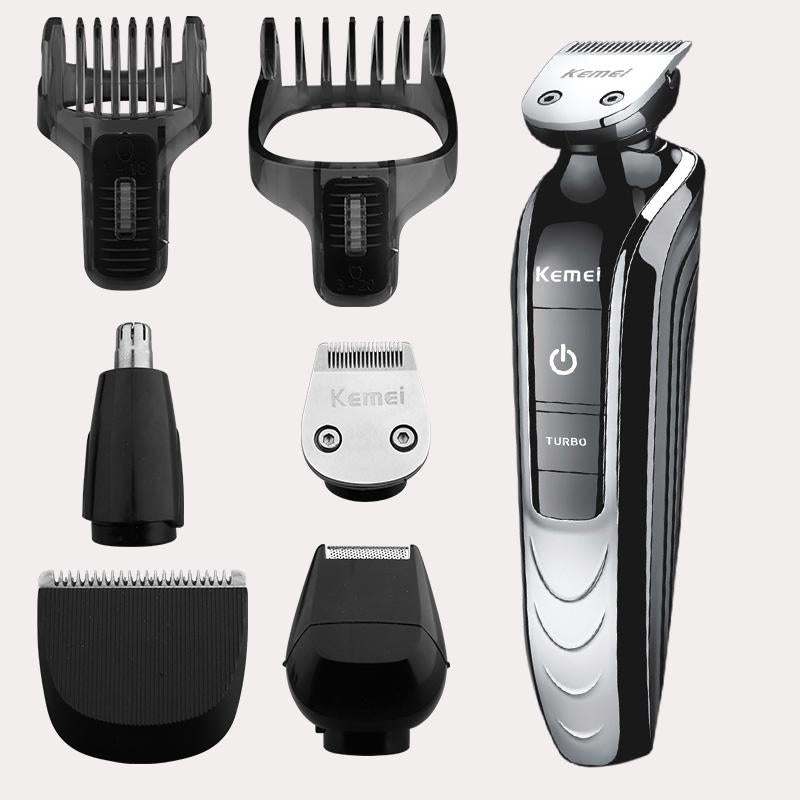 5-in-1 Men's Grooming Kit — Hair Clipper, Beard Trimmer