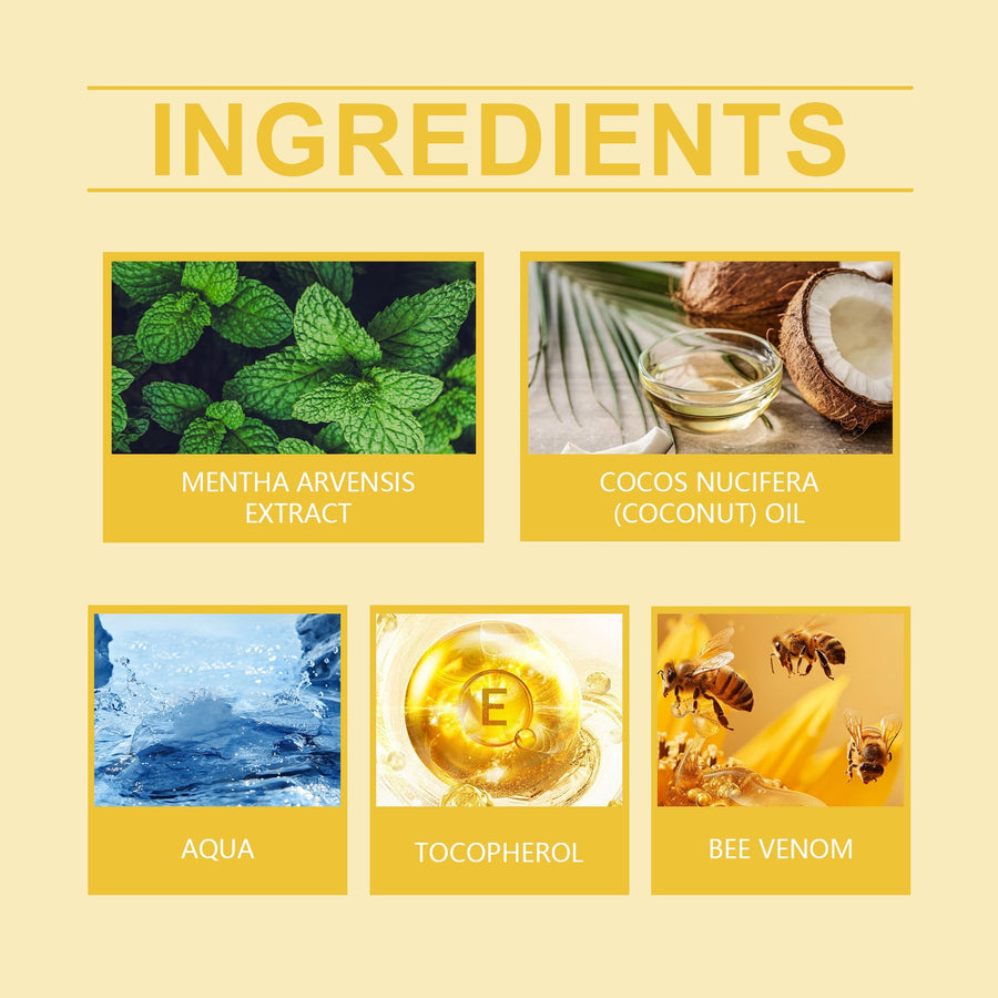 Men's Chest Firming Oil — Bee Venom Lifts & Defines Chest Fast