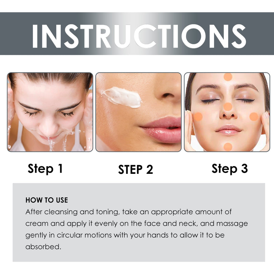Anti-Aging Face Cream for Firmer, Moisturized Skin