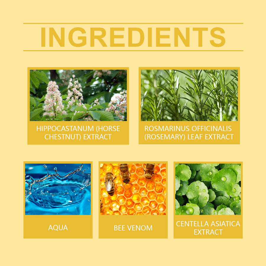 Bee Venom Varicose Cream — Visibly Reduce Vein Appearance