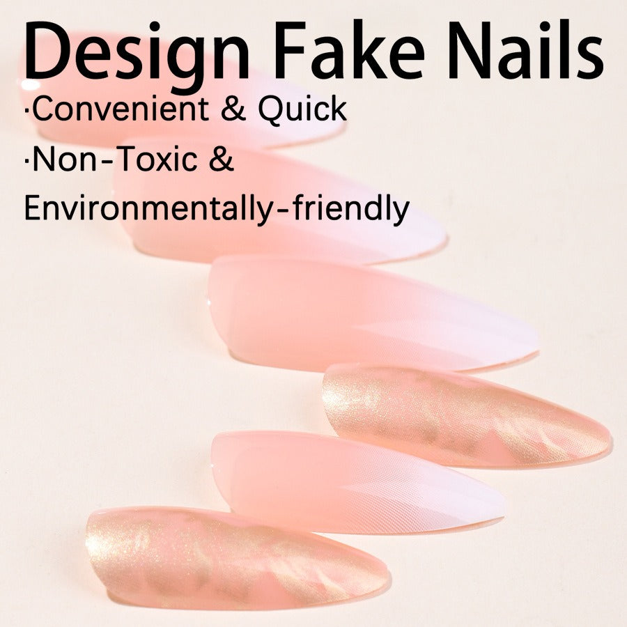 Gradient Press-On Nails – Flawless Ombre in 5 Minutes