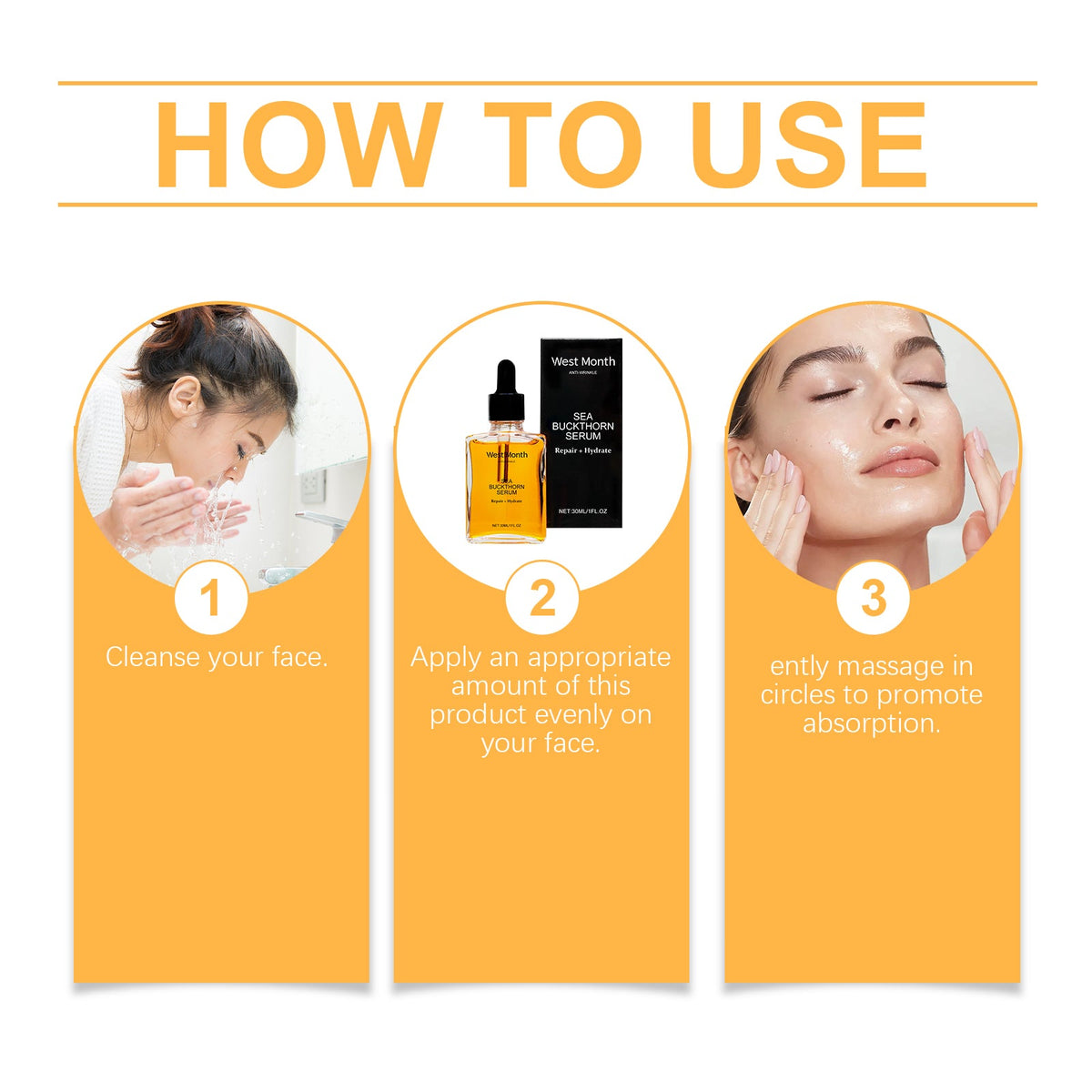 Sea Buckthorn Face Essence for Fine Lines & Firmness