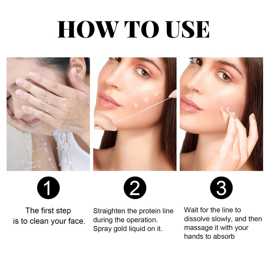 Protein Line Lift Ampoules for Firmer Jawline & Eyes