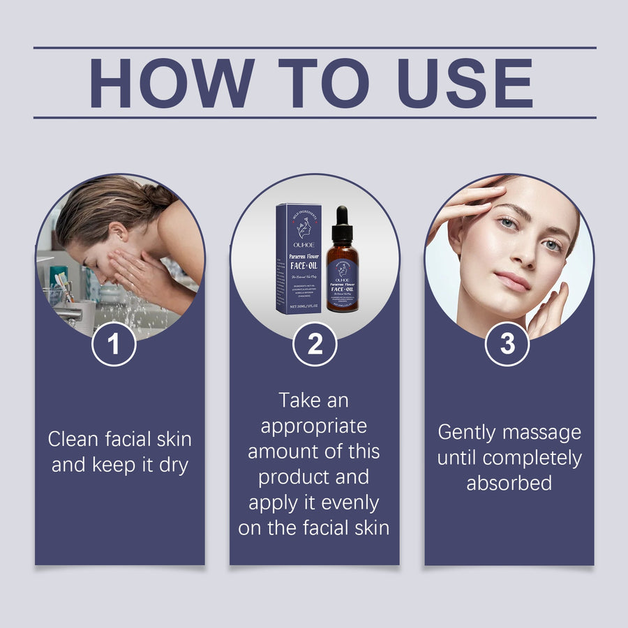 Facial Oil for Dry Skin, Brightening & Fine Lines Care