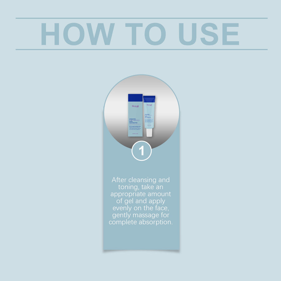 Hydrating Gel Moisturizer — Oil-Free with Electrolytes