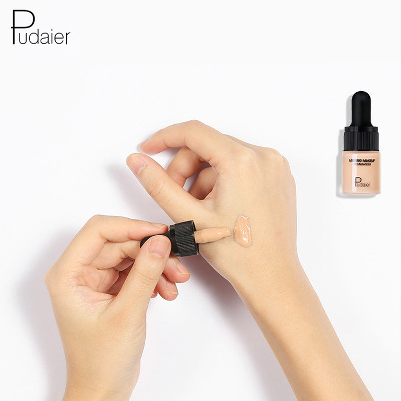 Full Coverage Liquid Foundation for Travel-Ready Skin