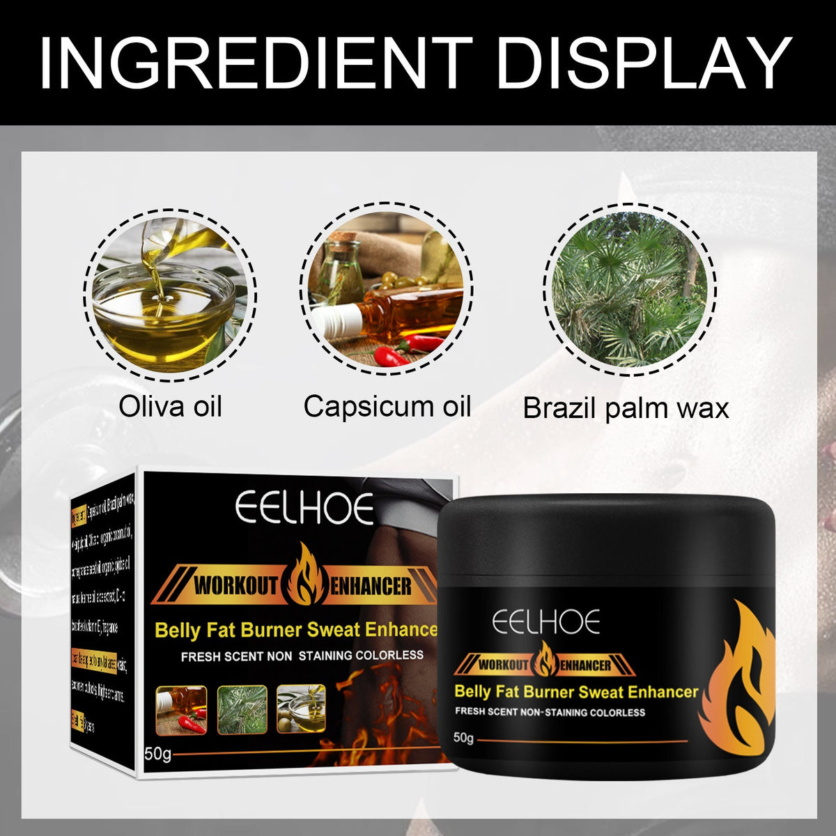 Abs Cream Thermogenic Workout Gel - EELHOE Core Sculpting
