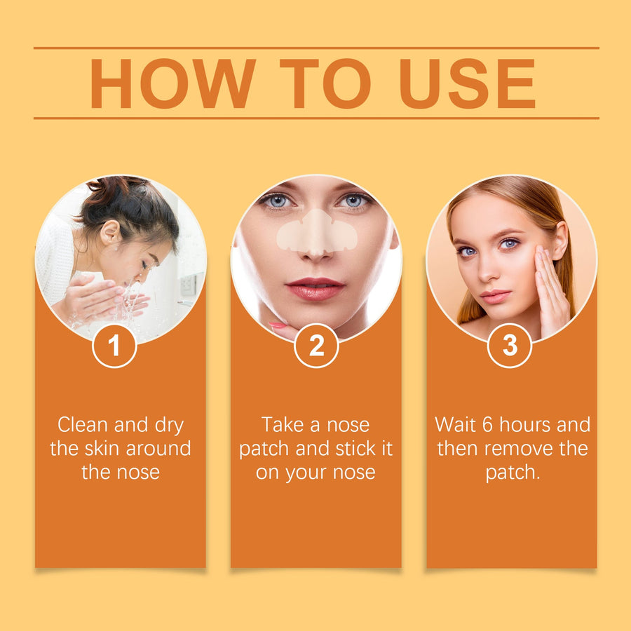 Hydrocolloid Nose Patches for Cleaner-Looking Pores