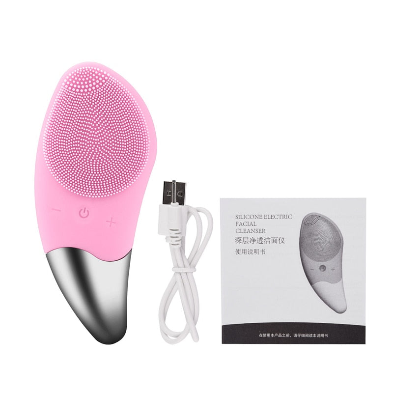 Sonic Facial Cleansing Brush — Deep Pore Cleaning