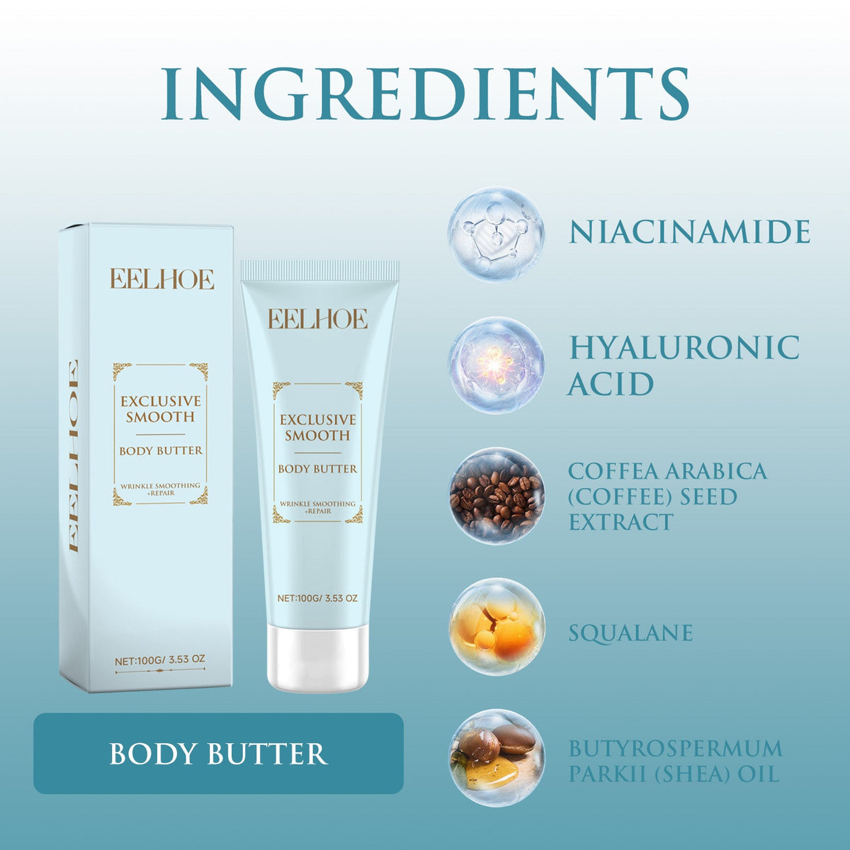 Firming Body Butter for Crepey Skin & Cellulite